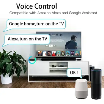 FrankEver Universal Smart IR Remote Control WiFi Infrared Home IR Blaster Control Hub Tuya Google Assistant Alexa WiFi Household