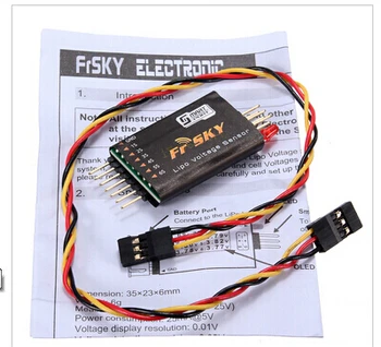 Frsky FLVSS Lipo Voltage Upgrade Sensor and Display For 2-Way Telemetry System