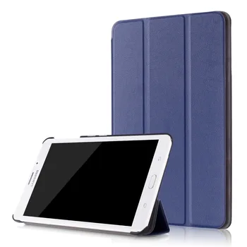 Funda Shell Case do Samsung Galaxy Tab 7.0 J T285YD T280 T285 Tablet Coque 3-Folder Magnetic Flip Stand PU Leather Skin Cover