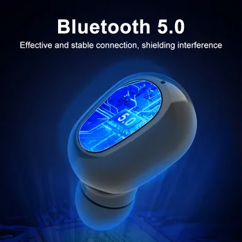 GDLYL TWS słuchawki Bezprzewodowe, słuchawki bluetooth fone de ouvido bluetooth V5.0 kulaklık słuchawki stereo 3D dźwięk słuchawki z mikrofonem