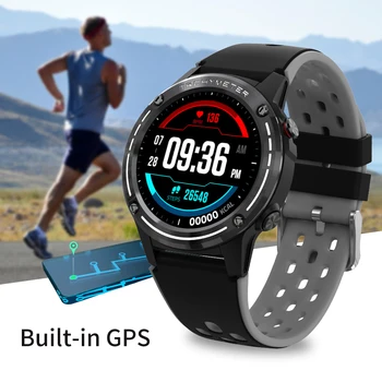 Gandley M6 Smartwatch Smart Watch GPS Men Women 2020 Compass Sport fitness monitor rytmu serca Smart Watch wodoodporny