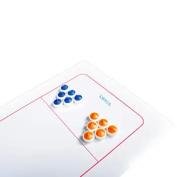 Gra planszowa dla curlingu-kompaktowa gra planszowa dla curlingu mini-gry planszowe dla rodziny szkolnych podróży grać w gry planszowe