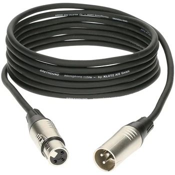 Grg1fm03.0 mikrofon kabel Greyhound XLR, 3 m, Klotz