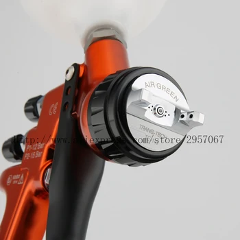 High-end pro Spray Gun Gravity 1.3 mm przezroczysty lakier do pokrycia powietrznej farbą ustawić szerokość obrazu 30 cm