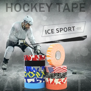 Hockeytape Hokej Na Lodzie Przezroczysta Taśma Sportowa Wysoki Kij Antypoślizgowy Piłkę Klub Łokieć Golf Bezpieczeństwo Bawełny Wzmacnia Lodowe Pole Taśma