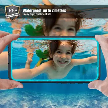 Huawei P30 P40 Lite P30 Pro wodoodporny IP68 nurkowanie osłonę dla telefonu Huawei Mate 20 30 Pro Full Sealed Swimming Coque