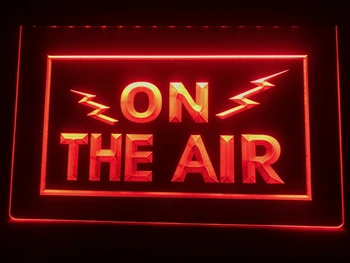 I066 na antenie radia Studio nagrań led Neon świetlny znak firmy firmy