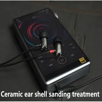 IE800s słuchawki w ucho DIY original HiFi listening noise reduction najsilniejsze słuchawki, zatyczki do uszu(sound reduction 98 %)