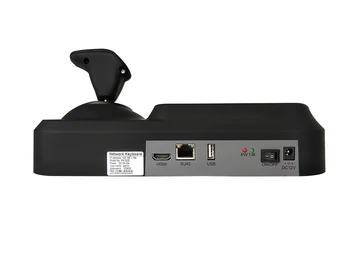 IP PTZ sterownik kamera sieciowa klawiatura ONVIF 3D joystick, 5 calowy kolorowy wyświetlacz led plug and play USB i wyjście HDMI