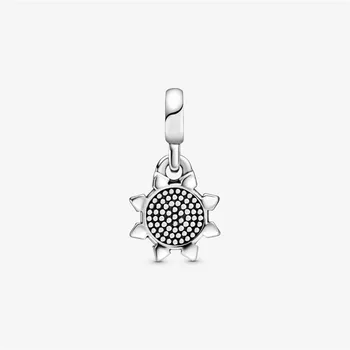 Idealny oryginalny Pamura Me bransoletki 925 srebro moje słońce latem zwisają Urok koraliki DIY biżuteria prezent