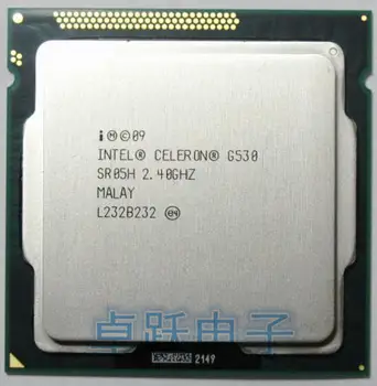 Intel Celeron G530 CPU 2M/2.4 G/65W LGA 1155 TDP 65W tenis procesor zarysowane kawałki
