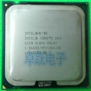 Intel Core 2 Duo E6320 procesor 1.86 G procesor (1.86 Ghz/ 4 m /1066 Ghz) gniazdo 775 darmowa wysyłka