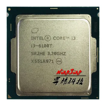 Intel Core i3-6100T i3 6100T 3,2 Ghz dwurdzeniowy четырехпоточный procesor Procesor 3M 35W LGA 1151