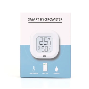 Inteligentny dom cyfrowy wyświetlacz LCD kryty wygodny czujnik temperatury miernik wilgotności termometr higrometr czujnik Sterowania przez Bluetooth