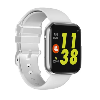 Iwo 8 Lite/ecg Ppg Smartwatch Man Alarm Pessometer Fitness Heart Rate Tracker Push Call Reminder żel krzemionkowy Elektroniczny na nadgarstku