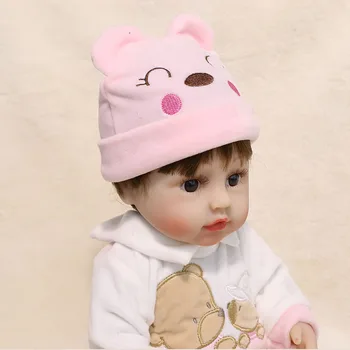 JINXIN Princess 45CM Cute Rebon Bebe Doll Full Silicone No Function Toy Wodoodporny Bath Play Baby Dolls realistyczny, prawdziwy prezent dla dzieci
