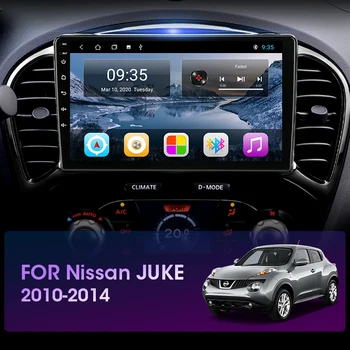 Jansite Android 10.0 radio samochodowe do Nissan Juke YF15 2010-multimedialny Odtwarzacz 2 din Nawigacja GPS, stereo, DVD, radioodtwarzacz
