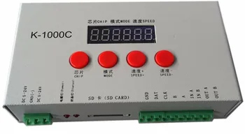 K-1000C (T-1000S ' upgraded version),LED pixel SD card controller;off-line;2048 pikseli zarządzania;wyjście sygnału SPI;