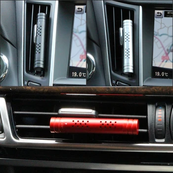 KAWOO samochodowy klimatyzacja otwór wentylacyjny klip odświeżacz powietrza perfumy dyfuzor w twardej zapach dla Subaru Forester Legacy Impreza XV