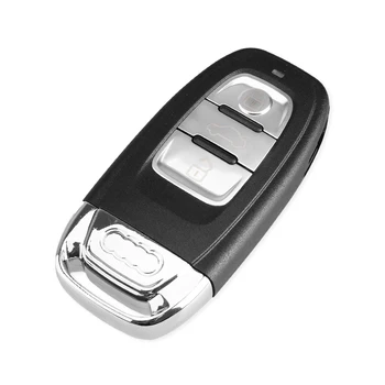KEYYOU 3 przycisk zdalnego klucza Shell klucz samochodowy etui do AUDI A3 A4 A5 A6 A8 Q5 Quattro A6 A8 Q7 Smart Auto Keys etui remte key