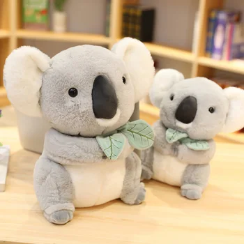 Koale niedźwiedź zabawki pluszowe 30/40/50 cm miękkie miękkie lalki Kawaii modelowanie zwierząt koale z blachy leniwiec zabawka dla dzieci prezent na boże Narodzenie