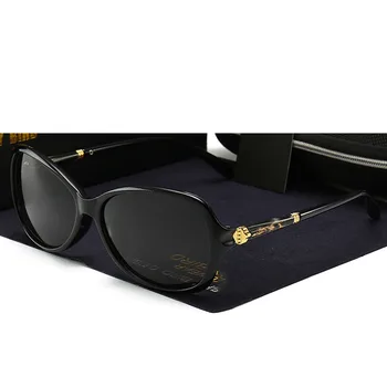 Kobiety luksusowej marki okulary polaryzacyjne rocznika panie eleganckie akcesoria okulary dla kobiet okulary przeciwsłoneczne UV400 Oculos Feminino