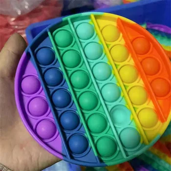 Kolor Gryzoń Pionier Gry Push Bubble Toy Squeeze Toys Fidget Toy Kwadraty, Domowe Przedmioty Pierwszej Potrzeby Nowy Push Bubble Fidget Sensory
