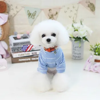 Koreański odzież dla psów Czworonożny kreskówka Lew kombinezon wiosna jesień bluzy dla psów mały miś print zielony chłopiec Ropa Para Perro