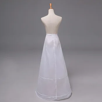 Koronka Biała dorosła przędza malowane halki dwie stalowe halki A-rodzaju sukienka spódnica tiul suknia suknie Ślubne akcesoria