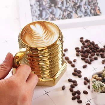 Kreatywny filiżanka do kawy 3D spiralne kształt filiżanki pub kubek herbaty mleko whisky ceramiczne filiżanki, naczynia domowa kuchnia, bar akcesoria