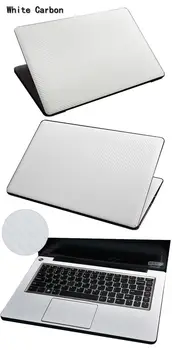 Laptop naklejka skóry naklejki z włókna węglowego pokrywa protector dla Lenovo ThinkPad T490S 14
