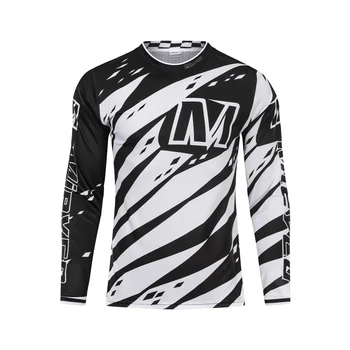 Lato Moto rower górski motocross Jersey Mayo ciclismo hombre BMX, DH długi MTB bike koszulka sportowa odzież zejście Jersey