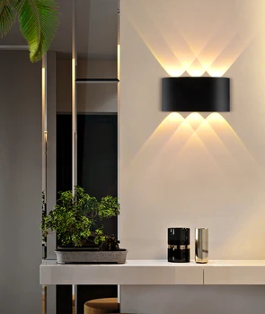 Led kinkiet nowoczesny lampa kryty ścienny kinkiet minimalistyczny schody sypialnia szafka salon główny przedpokój oświetlenie