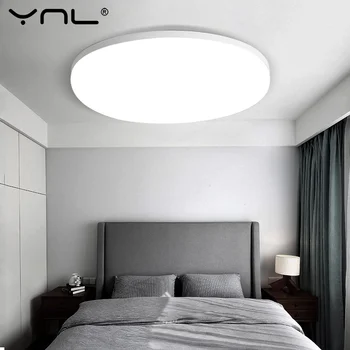 Led panel lampa LED lampa sufitowa AC 85-265v w 48 W, 36 W, 24 W, 18 W, 13 W, 9 W, 6 W domowe oświetlenie Sypialnia Salon nowoczesny, lampa sufitowa