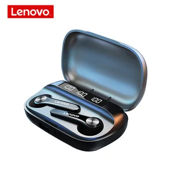 Lenovo QT81 TWS słuchawki Bluetooth 1200mAh ładowania pokrowiec Mobile power bezprzewodowy zestaw słuchawkowy Sport Earbud redukcja szumów z mikrofonem