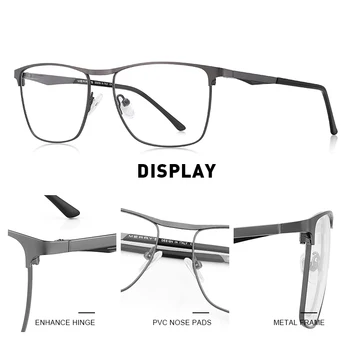 MERRYS DESIGN męskie luksusowe przepisane im punkty Moda krótkowzroczność okulary przepisane im męski styl vintage optyczne okulary S2061PG