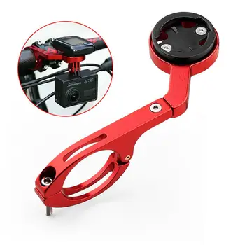 MTB Road Bicycle Computer Camera Mount Holder Out Front Bike Stem Extension Support Holder Out-front Bike Bicycle Mount Extended