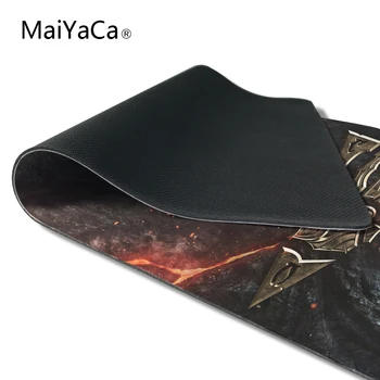 MaiYaCa top-sprzedaż rozmiar Morrowind logo podkładka pod mysz zamek krawędź komputer do gier klawiatura mata gracz prędkość zarządzania Mousemat