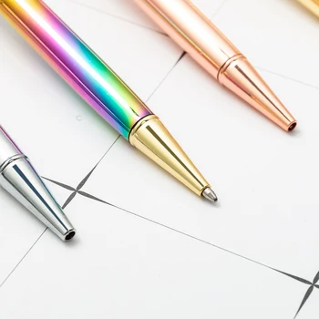 Metalowy długopis w kształcie łosia Laserowa Złota Rączka do nagrywania kreatywny prezent Świąteczny dla dziewczyny studentki Kawaii biurowe, papiernicze