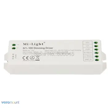 Mi. light LS4 0/1~10V Single Color LED Strip Dimming Driver DC12V-24V PWM lub Push Dimming Signal Input LED Controller