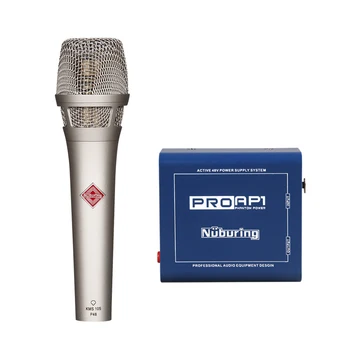 Mikrofon pojemnościowy Nurbring K105 Professional Supercardioid Studio Recording Mic +48V Phantom Power Podcast Live Show