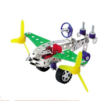 Mini Metalowy Montaż I Demontaż Dziecięca Zabawka Dydaktyczna Stop Inżynierii Samochód Seria Model Blok Konstrukcyjny
