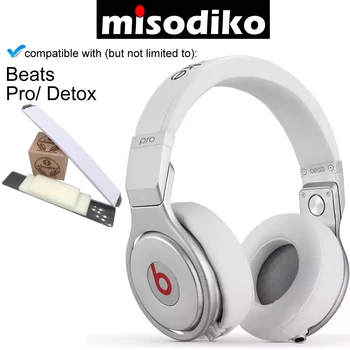Misodiko wymiana poduszki pałąka klocki - dla Beats by Dr. Dre Pro/ Detox, części zamienne do słuchawek pałąk