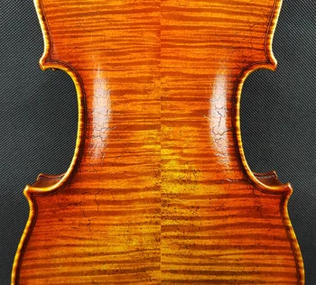 Mistrzowski Poziom! Il Cannone Guarnerius Master Violin 4/4 #2377, Aubert Bridge & 18 Years Old European Spruce