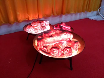 Modelowanie grill fałszywy płomień światła led elektroniczny Halloween dekoracje ślubne rekwizyty festiwal prezent na urodziny domowy bar KTV wystrój