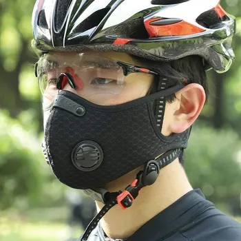 Mondmasker Wasbaar Anti-pollution mask maska przeciwpyłowa pm2.5 antywirusowy,ekologiczna, bawełniana maska maska przeciwpyłowa z zaworem oddechowym