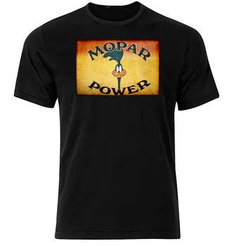 Mopar Power - Graficzna, Bawełniana Koszulka Z Krótkim I Długim Rękawem Na Zamówienie Specjalny T-Shirt Z Nadrukiem