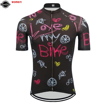 NEW Cycling jersey women Short sleeve cycling clothing maillot outdoor MTB Bike wear Jersey Ropa Ciclismo