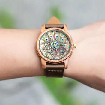Najlepszy prezent dla mężczyzn i kobiet prezent zegarek naturalne drewno zegarek Mężczyźni Kobiety drewniane zegarki Vintage