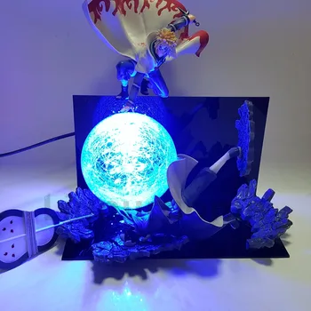 Naruto Namikaze Minato VS przez magerman Rasengan DIY LED Night Light Anime Naruto Shippuden Klanu przez magerman Effect Led lampa